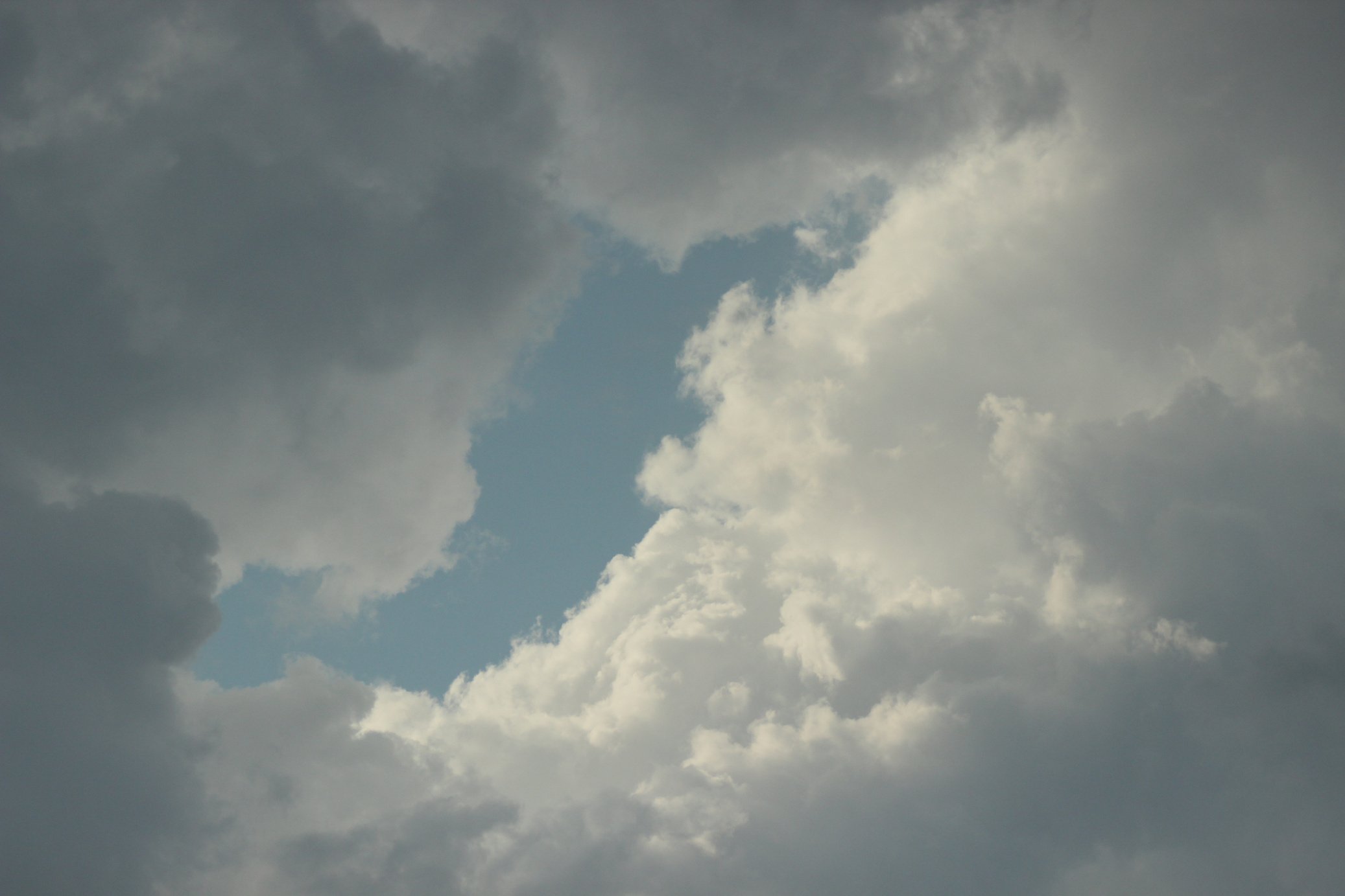 Stormy clouds over Belgrade